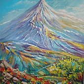 Горная вершина.