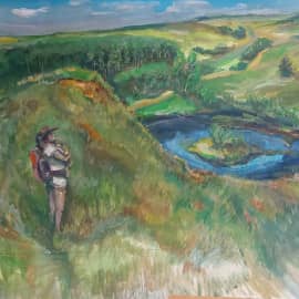 Грудцино. Озеро карстовое