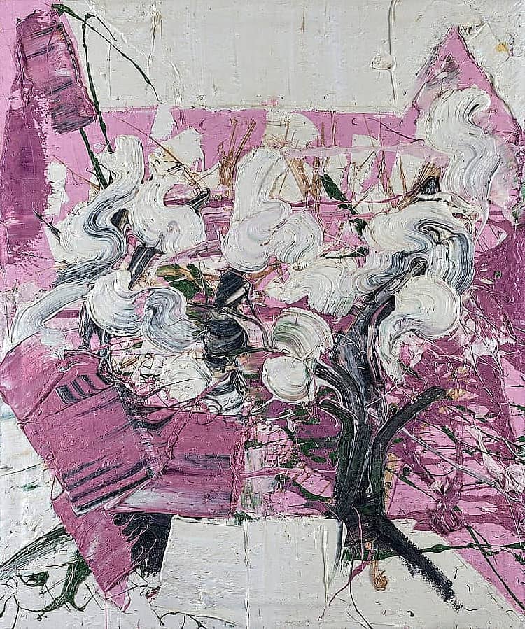 Картина Цветущая вишня Коломенское Екатерина Лебедева художник