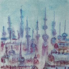 Туман в Городе Башен