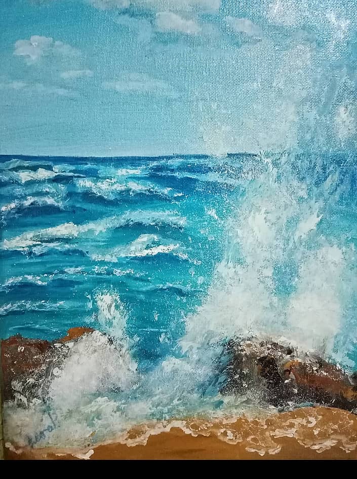 Море волнуется