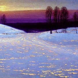 Картина "На закате"