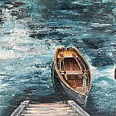 Лодка (1), художник Anastasia Anoprieva