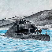 Подводная лодка проэкта 665 "лягушка"