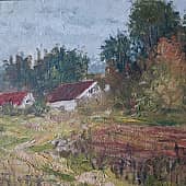 Этюд Сентябрь на Валдае.