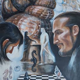 Белый король. Ход конём.