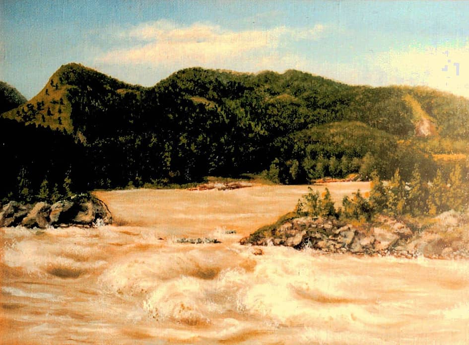 Горный Алтай. Манжерокские пороги  Mountain Altai. The Manzherok Rapids