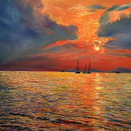 Море на закате