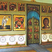 иконостас Купины Неопалимой Юрьева монастыря в Великом Новгороде