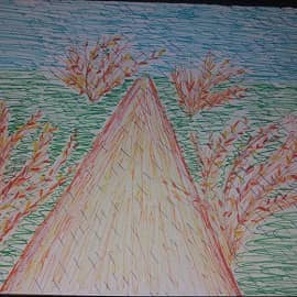 Осенний сад.