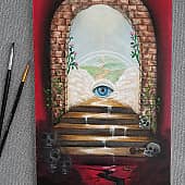 Врата сознания (1), художник Валерия Вольная