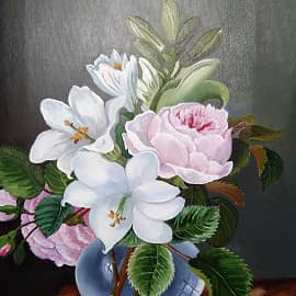 Цветы ( по мот.раб.старых мастеров)