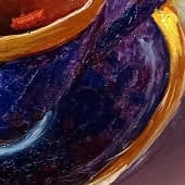 Чай с барбарисками (2), художник Миляуша