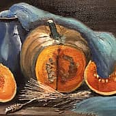 Натюрморт с тыквой