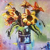 Подсолнухи