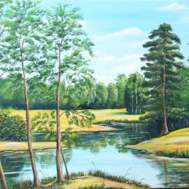 Лесное озеро (3)