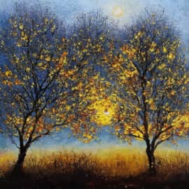 Картина "Осенний янтарь"