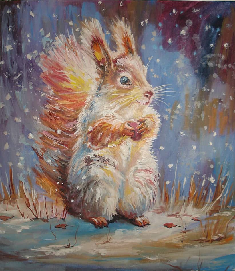 Лесная красавица.