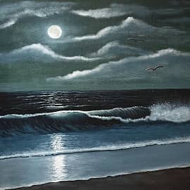 Ночное море