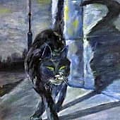 Питерский кот, художник Евгения