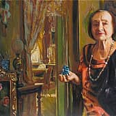 Портрет, художник Елена А. Винокурова
