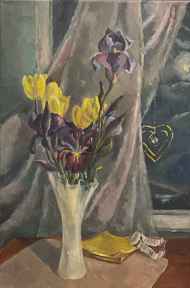 Ночь (Натюрморт с хрустальной подвеской)