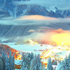 Вечерняя долина