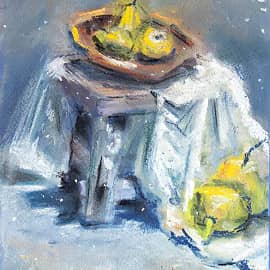 Груши на табурете