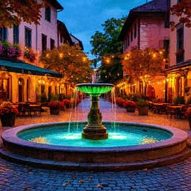Фонтан.