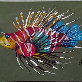 Скорпена львиная