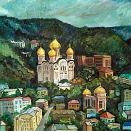 Вид на Кисловодск