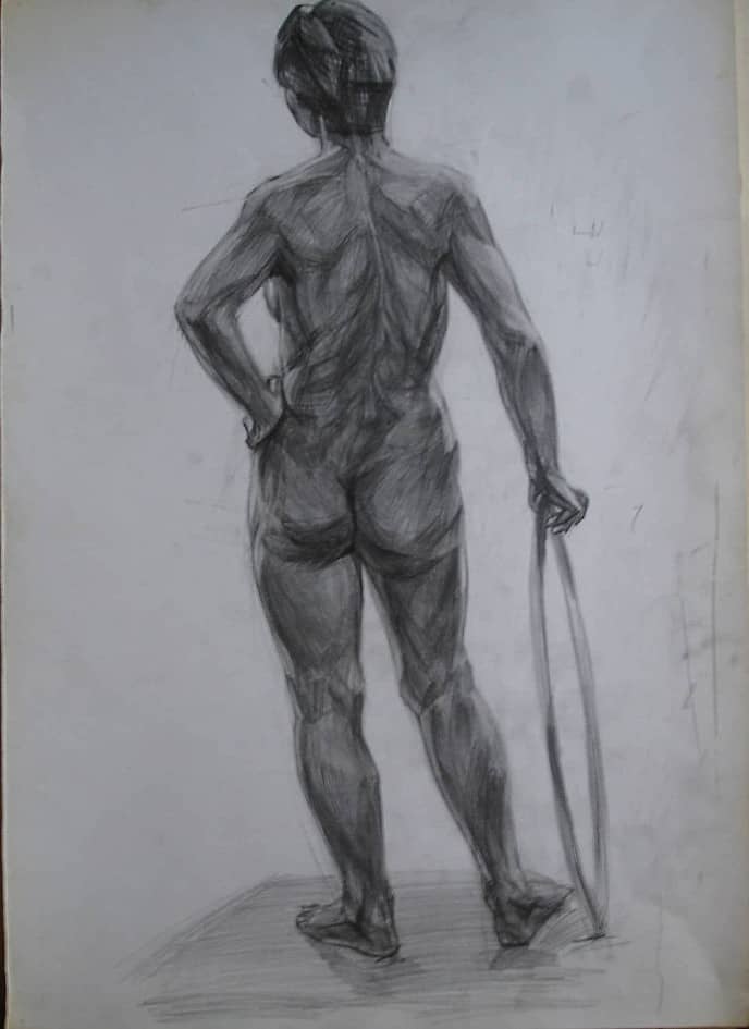 Ню с обручем 20