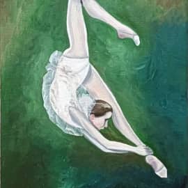 Воздушная акробатка в кольце