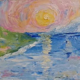 Закат на море 2