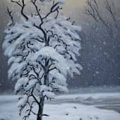 Картины "Зима"., художник Ольга Пелевина