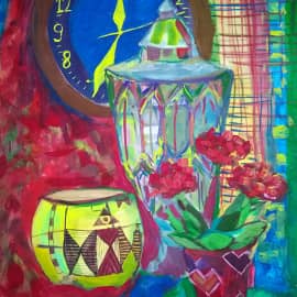 Натюрморт Скоро полночь