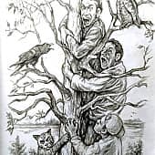 Страх загнал людей...