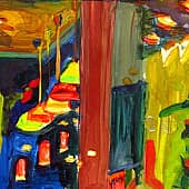 Лампы (1), художник Елена А. Винокурова