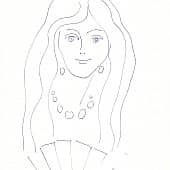 Портрет с веером