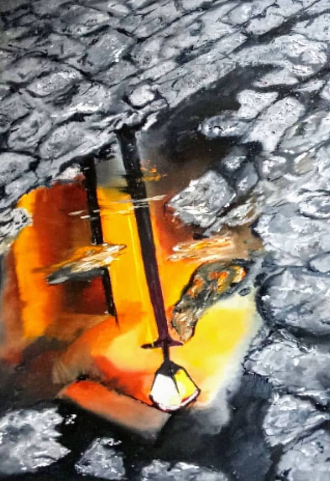 Не спрашивайте - Где? Спросите - Куда? Отражение. Запах мокрого асфальта