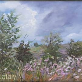 Разнотравье, картина ZhNataly ,  пленэрная живопись