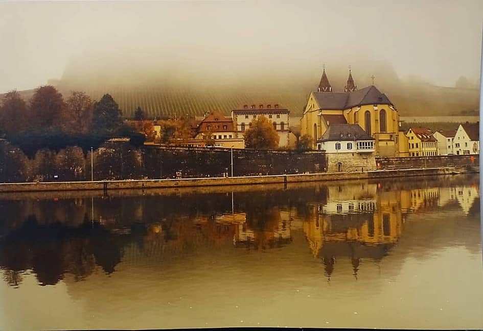 Туман над городом.