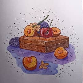 Сладкий десерт