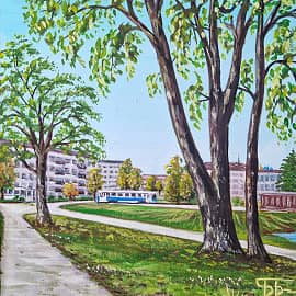 Около Пороховки. Латвия. Даугавпилс