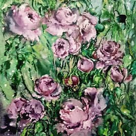 Утро в саду