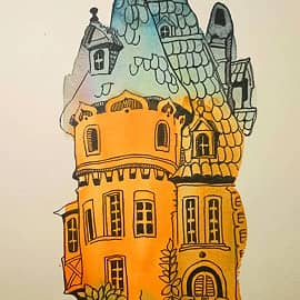 жёлтый замок