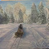 " Крестьянин торжествую " в работе . подмалевок