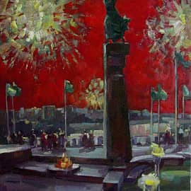 Салют Победы! г. Могилёв, площадь Славы