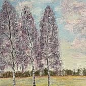 Березы (этюд)