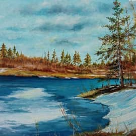 Весеннее половодье.